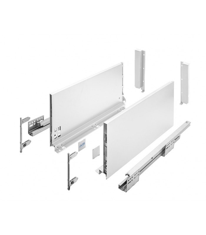 Szuflada AXISPRO 500mm biała H200 bardzo wysoka