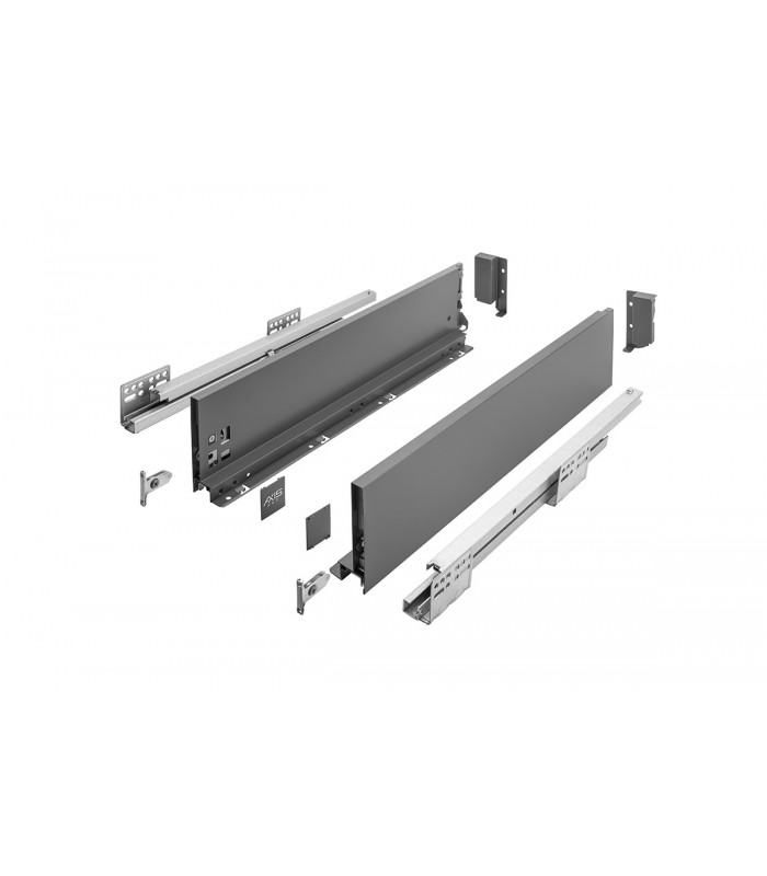 Szuflada AXISPRO 350mm antracyt H120 średnia