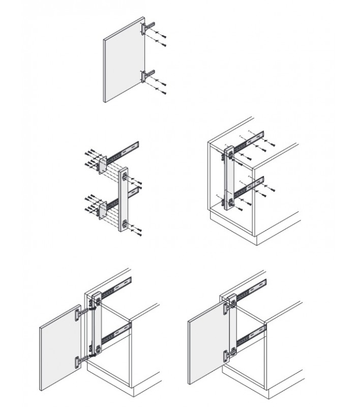 HETTICH 41377 KA 5740/600 14kg