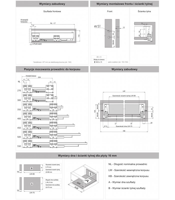 COMFORT BOX L-350 srebrny