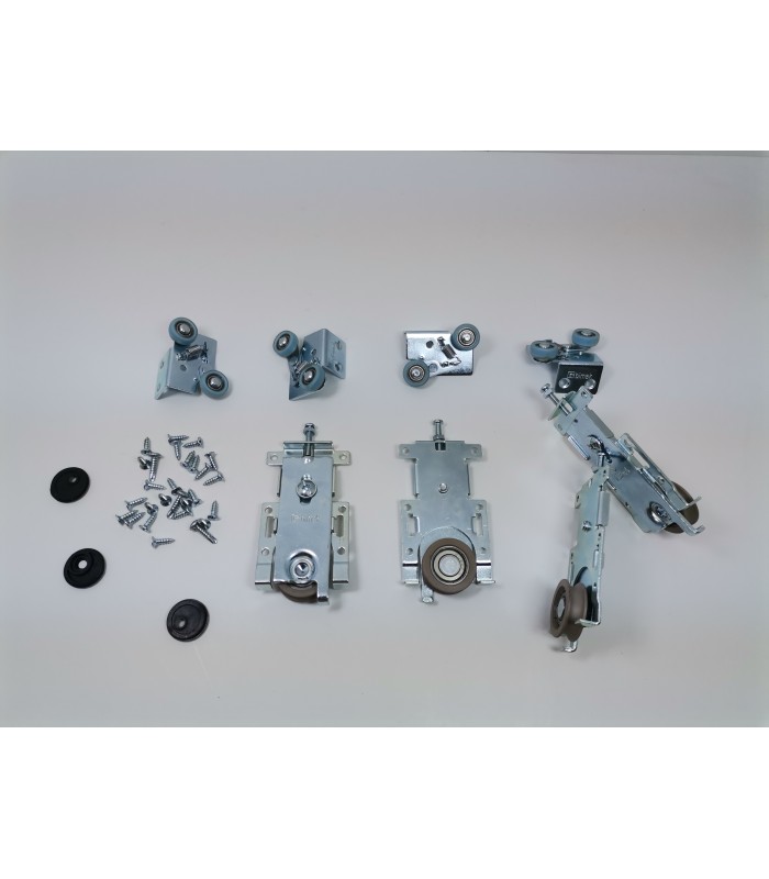 Zestaw Superduo 3.0m 3 drzwi - ALU Tor dolny Linea