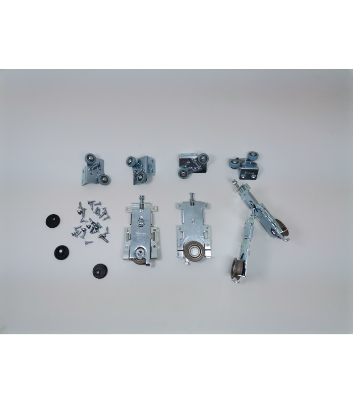 Zestaw Superduo 3.0m 3 drzwi - ALUMINIUM