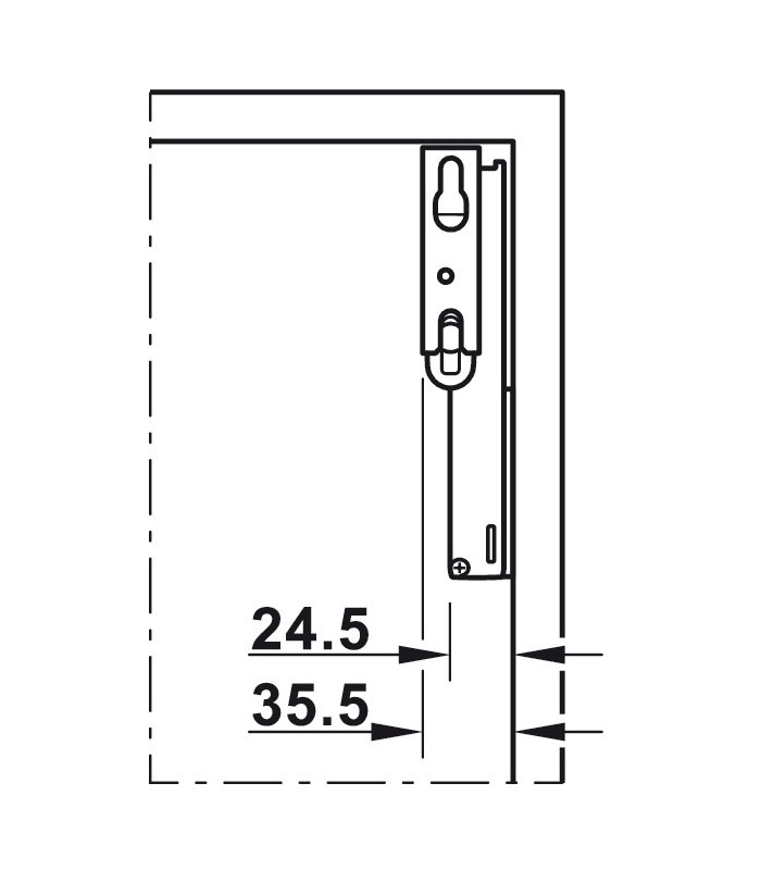 Podnośnik FREE SPACE 1.8 C biały