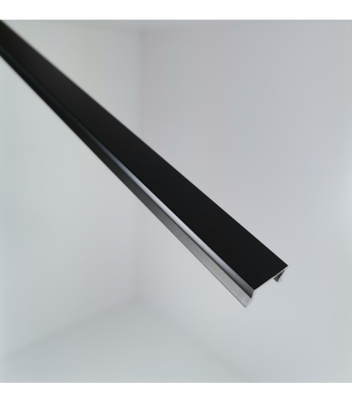 Profil aluminiowy LED nakładany GLAX mini 2m czarny mat