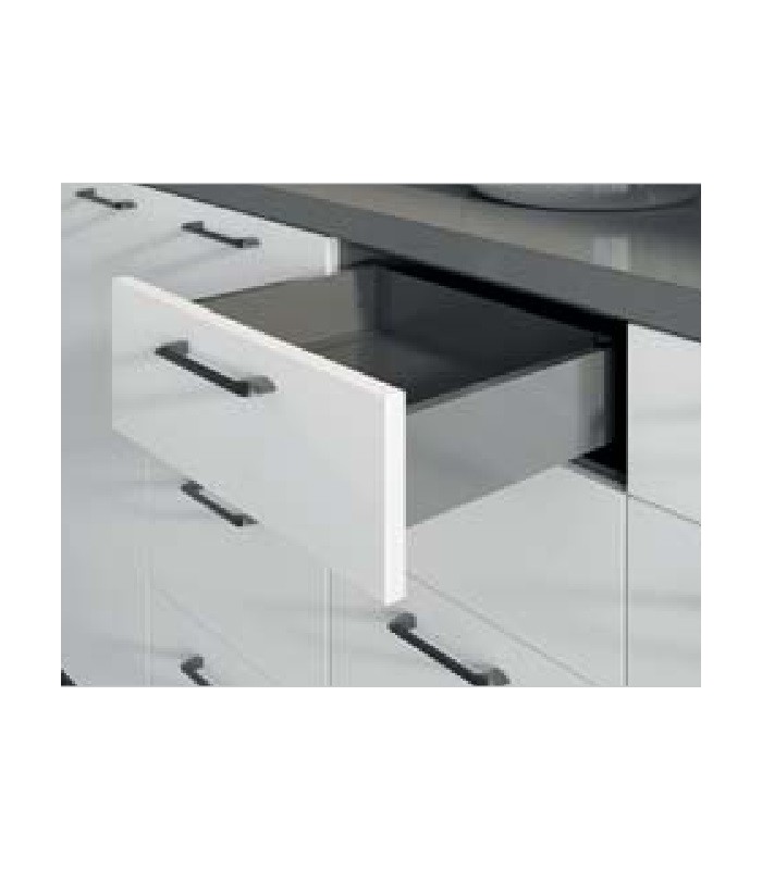 Szuflada AXISPRO 300mm antracyt niska H84
