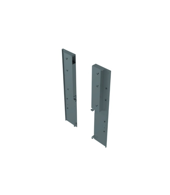 AXISPRO Zestaw do szuflady wewnętrznej bardzo wysokiej (panel H-110 + reling + złączki), biały