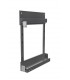 Stelaż kosza bocznego MINI LEWY W-2350-640L.P68 antracyt linia PRESTIGE SUPREME