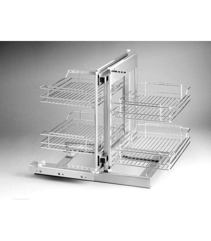 Kosz Magic komfort uniwersalny P/L W-6000-800 srebrny