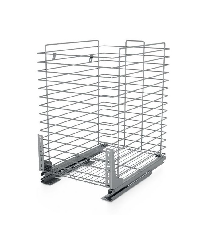 Cargo do bielizny 1-poziomowe 400 srebrne LINIA PRO