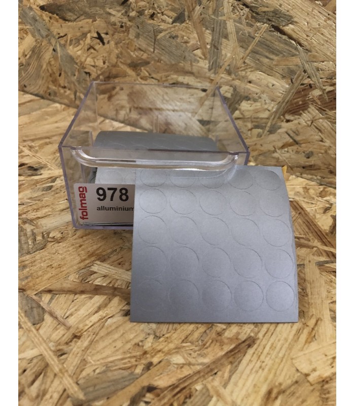 Zaślepka samoprzylepna fi 14 ALUMINIUM