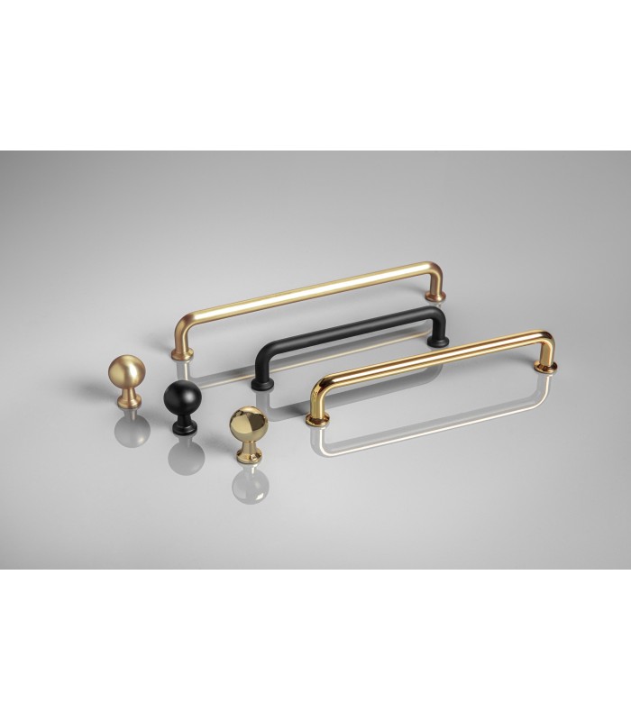 Gałka znalowa NORD czarny mat