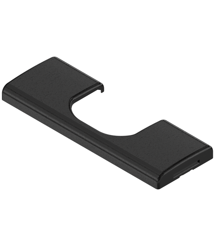 Zawias - zaślepka na puszkę  Bez nadruku  czarny 70T1504