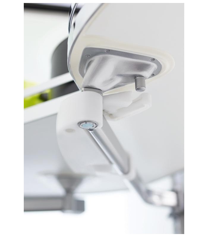 Wyhamowanie do półek LeMans/ 1szt. / prawe / białe