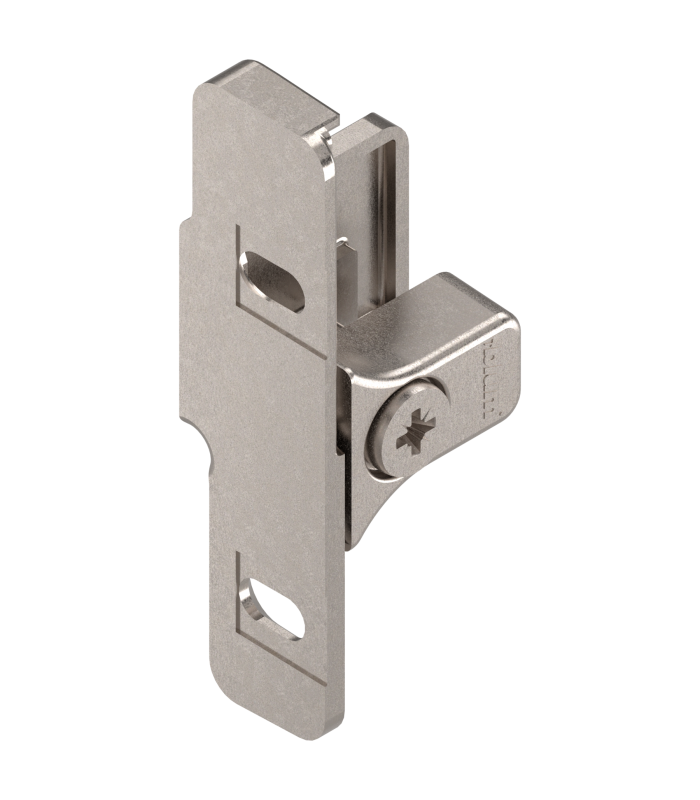 Mocowanie frontu METABOX  wys. N  wkręty  prawe  niklowany ZSF.1510.04