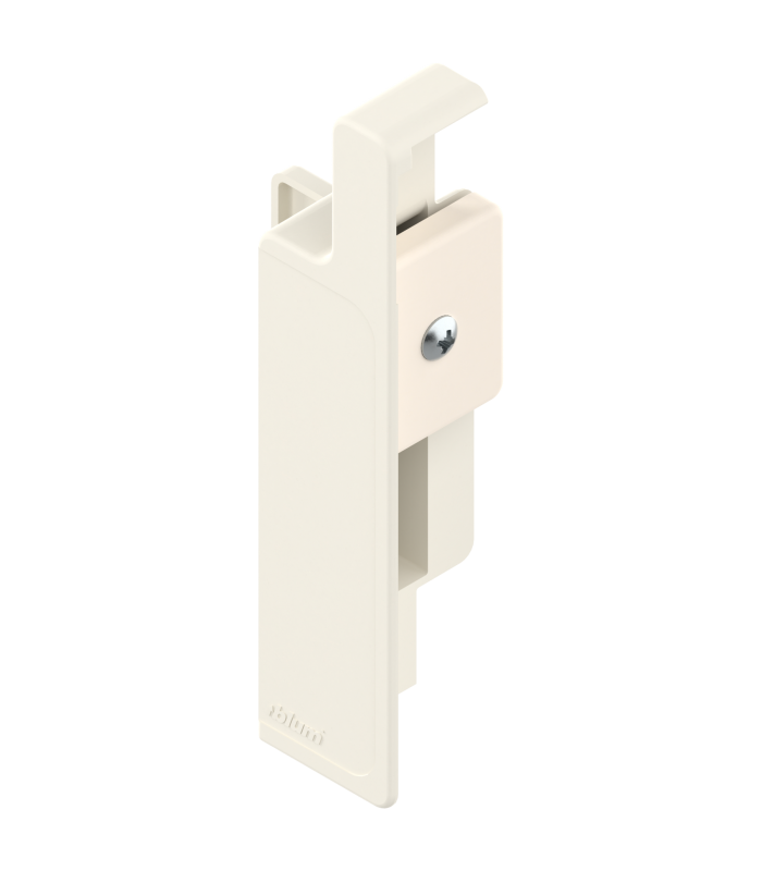 Mocowanie frontu METABOX   wys. K  do szuflady wewnętrznej  prawe  R9001 kremowo-biała ZIF.3030