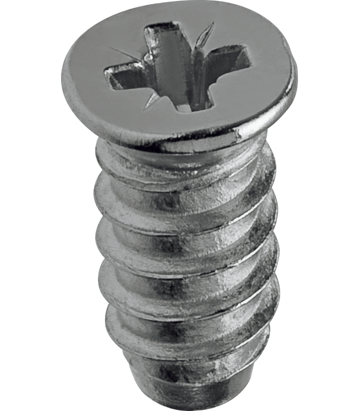 wkręt EURO  łeb wpuszczany  Ø6 mm  dł.  13 mm  niklowany 661.1300.HG