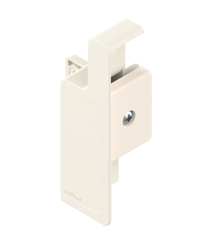 Mocowanie frontu METABOX   wys. M  do szuflady wewnętrznej  prawe  R9001 kremowo-biała ZIF.3000.02