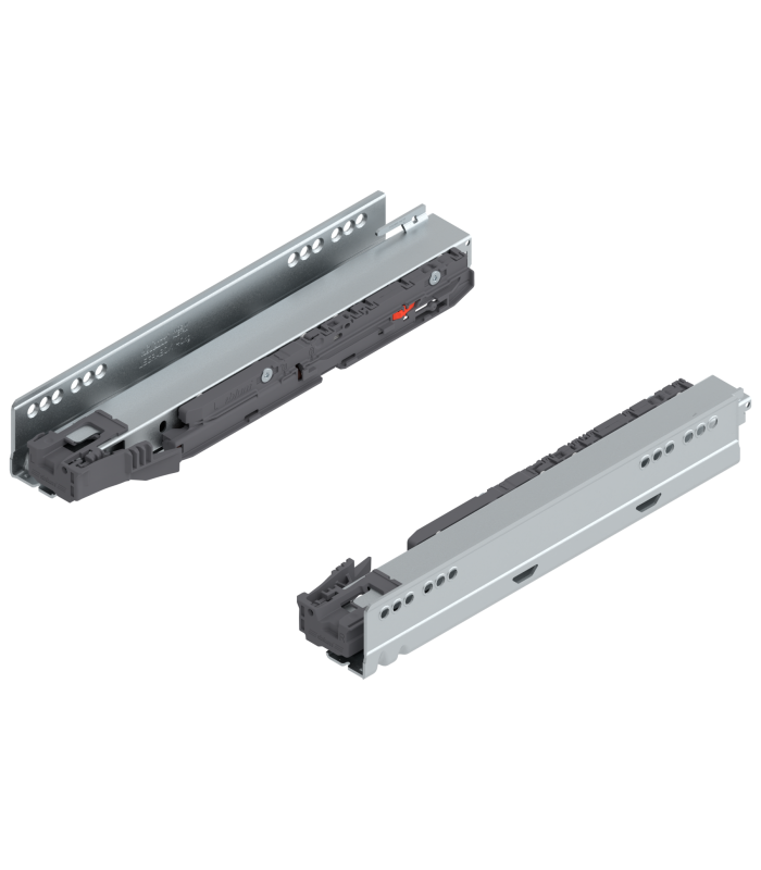 Prowadnica korpusu LEGRABOX z BLUMOTION S  pełny wysuw  40 kg  dł. 300 mm  lewa/prawa  cynkowana 750.3001S