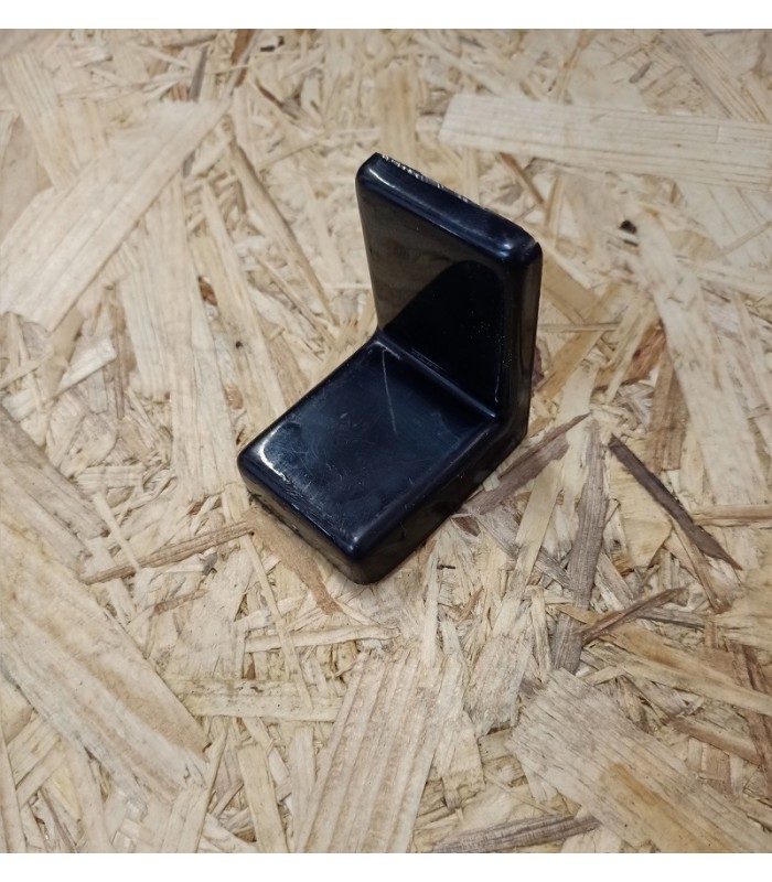 Zawieszka kątowa czarna