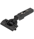 CLIP top BLUMOTION zawias standard. 110  Specjalny  Drzwi nakładane  puszka  INSERTA  czarny 73B3590