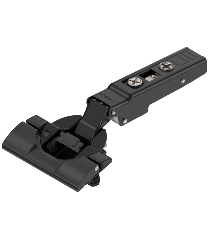 CLIP top BLUMOTION zawias standard. 110  Specjalny  Drzwi nakładane  puszka  INSERTA  czarny 73B3590