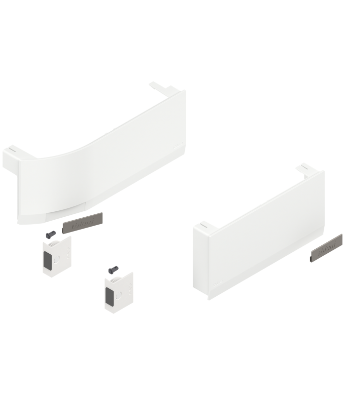Front uchylny AVENTOS HK top  zestaw zaślepek  włącznie z Włącznik wpuszczany  w kpl.   lewa/prawa  do SERVO-DRIVE