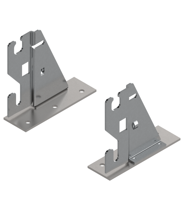 Mocowanie frontu STANDARD  wkręty  lewe/prawe  R9001 kremowo-biała 296.4500
