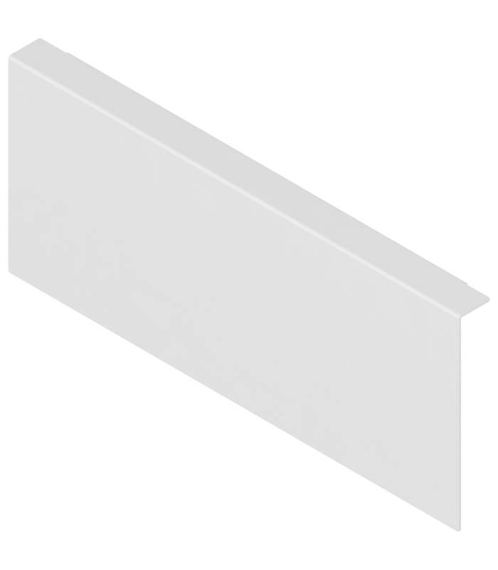 AMBIA-LINE adapter do montażu ramy do drewnianej ścianki tylnej do szuflady standardowej LEGRABOX wysokość K  stal