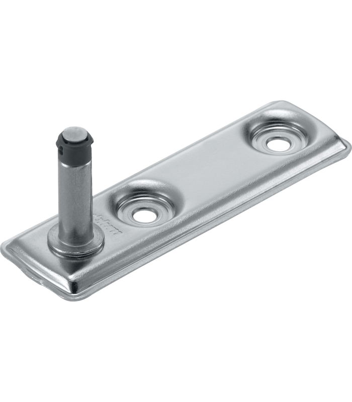 AVENTOS HK-XS do frontów uchylnych  Mocowanie korpusu  na wkręty  niklowany 20K5101