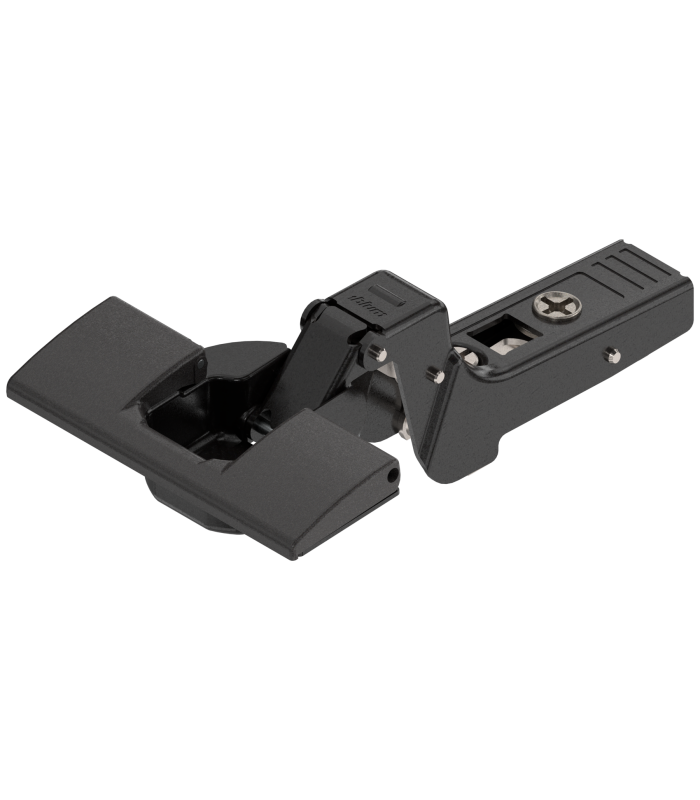 CLIP top zawias do drzwi profil. 95   Drzwi wpuszczane  bez sprężyny  puszka  INSERTA  czarny 70T9790BTL