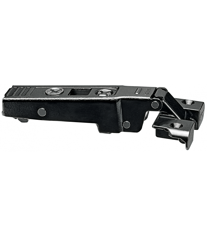 CLIP top zawias do ram alumin. 95   Drzwi nakładane  puszka  na wkręty   zawias zamknięty   czarny 71T950A