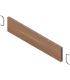 AMBIA-LINE listwa poprzeczna do szuflady standardowej LEGRABOX  ZC7SXXXRH2   w opcji drewnopodobnej  Orzech Tenn. jasny