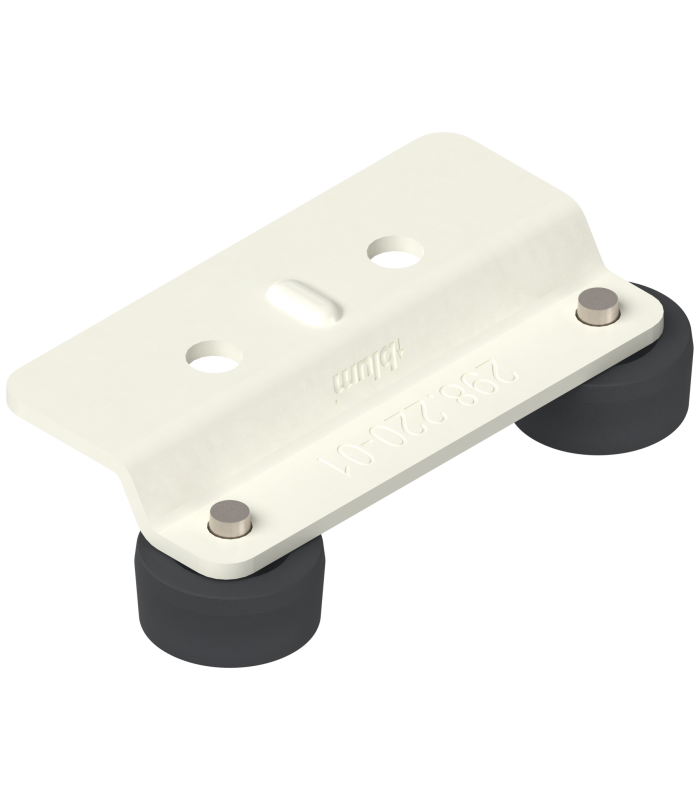 odbojnik z rolką do STANDARD  R9001 kremowo-biała 298.2200