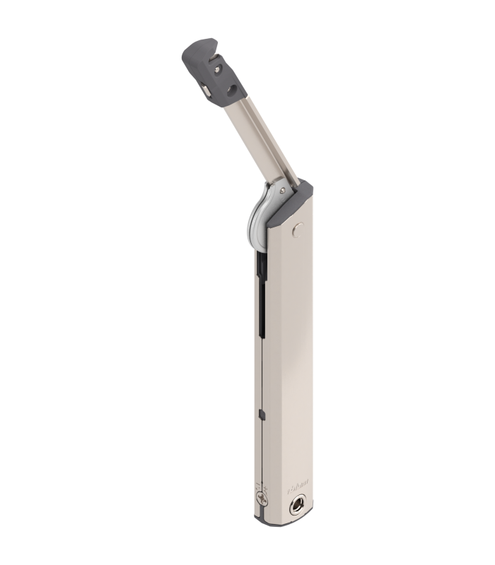 AVENTOS HK-XS do frontów uchylnych  siłownik  współczynnik mocy 800-1800  siłownik jednostronny   niklowany 20K1501