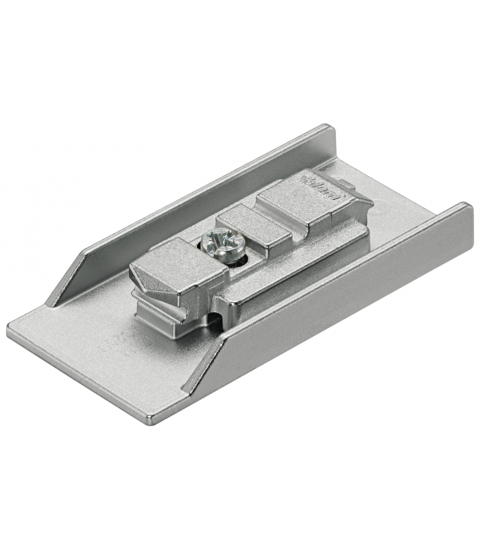 CLIP CRISTALLO-prowadnik  do naklejania  prosty  0 mm  Cynk  RW  2-częściowy  piaskowo-złota mat. nikl. 175M4C20N