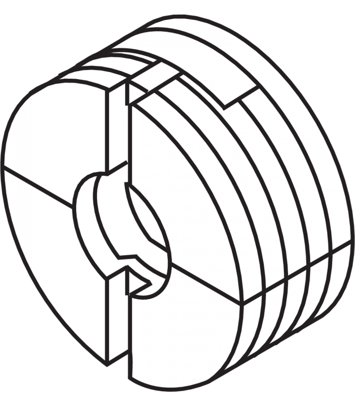 Regulator frontu  wciskane naturalna 295.1000