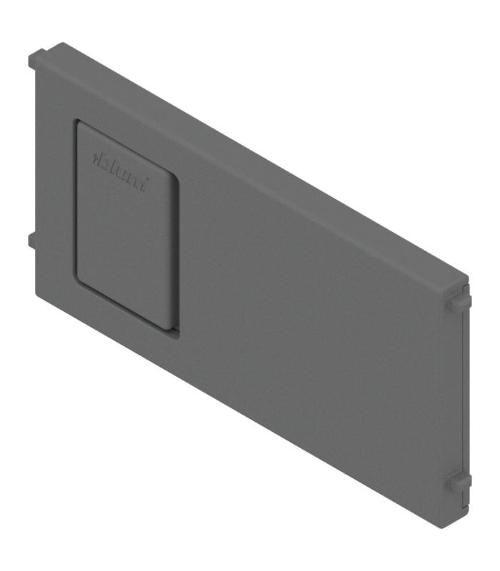 AMBIA-LINE listwa poprzeczna do szuflady standardowej LEGRABOX  ZC7SXXXRS1   tworzywo  antracyt mat ZC7Q010SS