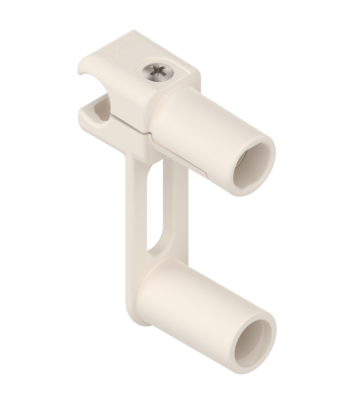 ORGA-LINE Uchwyt relingu poprzecznego szuflady tackowej  R9001 kremowo-biała ZRU.00Z0.01