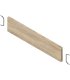 AMBIA-LINE listwa poprzeczna do szuflady standardowej LEGRABOX  ZC7SXXXRH2   w opcji drewnopodobnej  Dąb Bard. szary ST