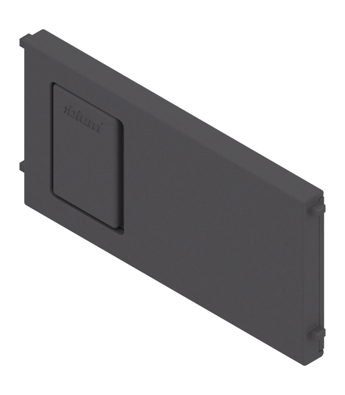 AMBIA-LINE listwa poprzeczna do szuflady standardowej LEGRABOX  ZC7SXXXRS1   tworzywo  brunatnoczarny mat ZC7Q010SS