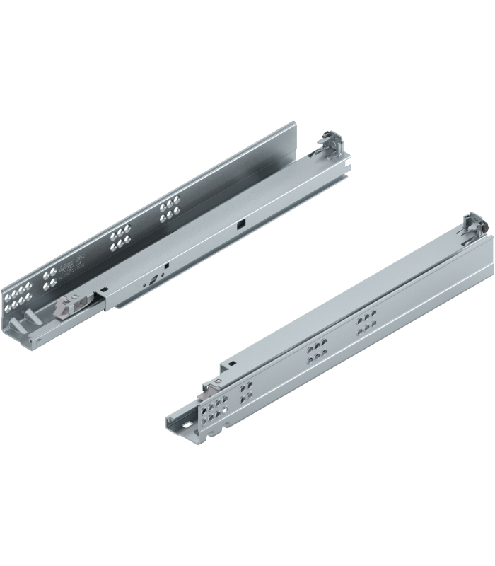 TANDEM BLUMOTION Pełny wysuw  30 kg  dł. 400 mm  do Grubość płyty 17-19 mm  wymaga sprzęgła  lewa/prawa  cynkowan