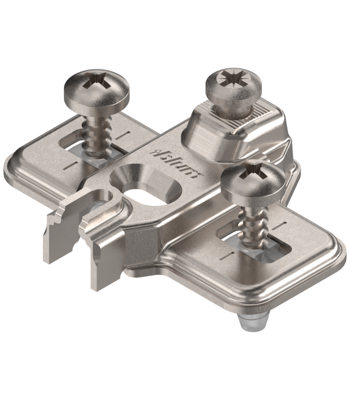 MODUL prowadnik  krzyżakowy  3 mm  Stal  EXPANDO  zamont. specj. wkręty z kołkiem rozporowym   RW  otwór podłużny 