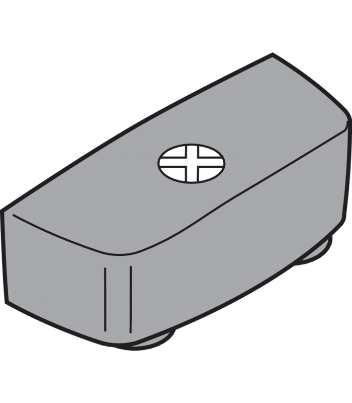 Obudowa złącza  tworzywo  wciskane  Biała 40.2110