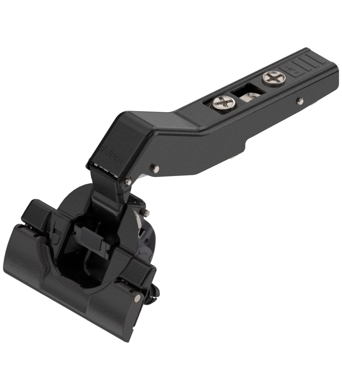 CLIP top BLUMOTION zawias kątowy 45  II  Nakładany  puszka  INSERTA  czarny 79B3598