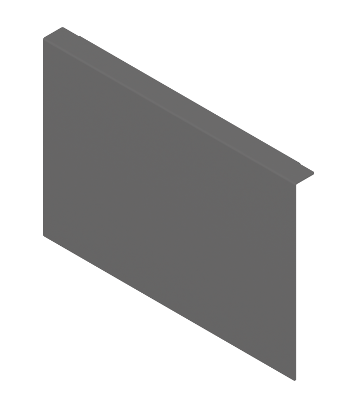 AMBIA-LINE adapter do montażu ramy do drewnianej ścianki tylnej do szuflady z wysokim frontem LEGRABOX wysokość C  s