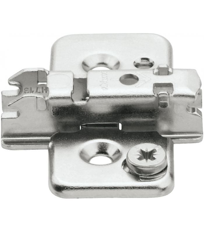 CLIP prowadnik krzyżakowy 3 mm Stal Wkręty RW mimośród niklowany 173H7130