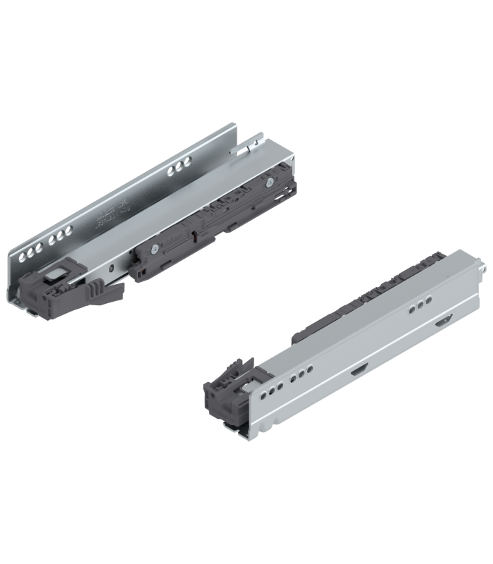 Prowadnica korpusu LEGRABOX z BLUMOTION S  pełny wysuw  40 kg  dł. 270 mm  lewa/prawa  cynkowana 750.2701S