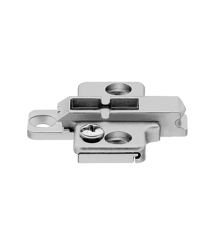 CLIP prowadnik  krzyżakowy  0 mm  Cynk  Wkręty  RW  2-częściowy  niklowany 175H7100