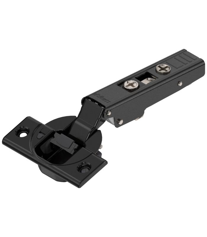 CLIP top BLUMOTION zawias standard. 110   Drzwi nakładane  puszka  na wkręty  czarny 71B3550