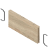 AMBIA-LINE listwa poprzeczna do szuflady standardowej LEGRABOX  ZC7SXXXRH1   w opcji drewnopodobnej  Dąb Bard. szary ST